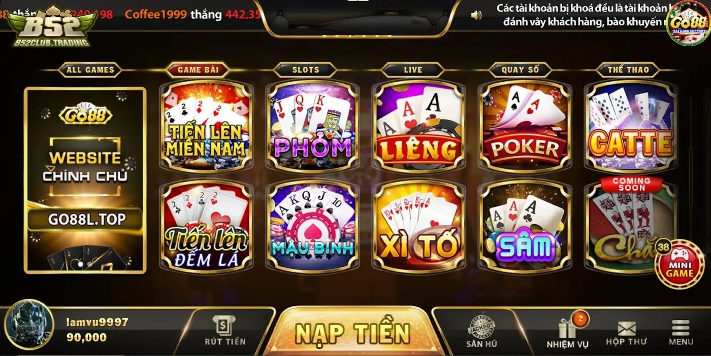 giao dien cua tien len mien nam Giao diện của Tiến Lên Miền Nam