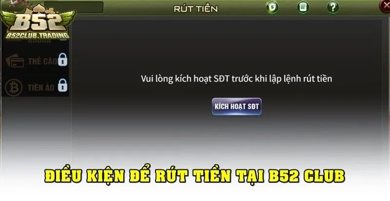 luu y khi rut tien b52 club Lưu ý khi Rút Tiền B52 Club